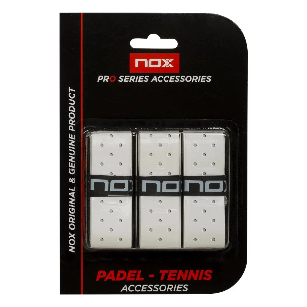OVERGRIPS PRO PERFORATED NOX WITH 3 WHITE