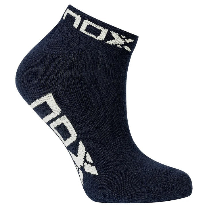 NOX ANKLE LENGTH BLUE WITH WHITE LOGO WOMEN'S TECHNICAL SOCKS