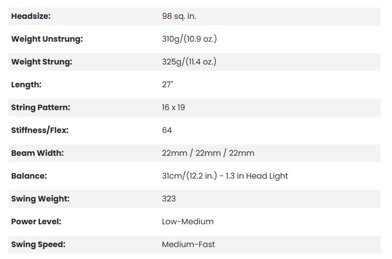 HEAD BOOM PRO 2024 (98) UNSTRUNG