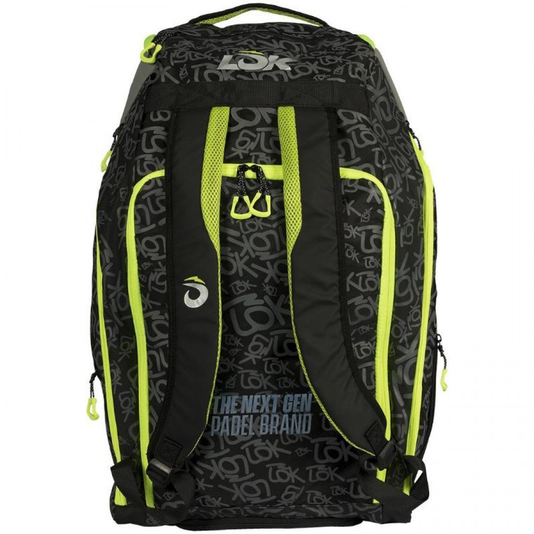 Lok Maxx 2 Black Green Padel Bag