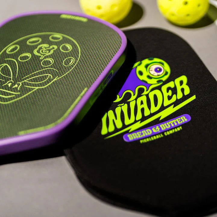 BREAD & BUTTER PICKLEBALL CO INVADER PADDLE COVER