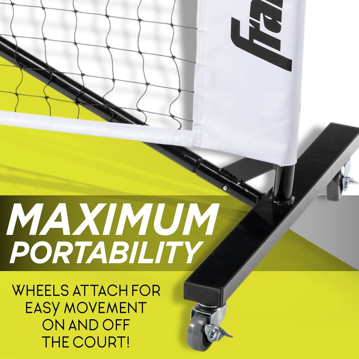 FULL COURT OFFICIAL TOURNAMENT NETS FRANKLIN WHIT WHEELS