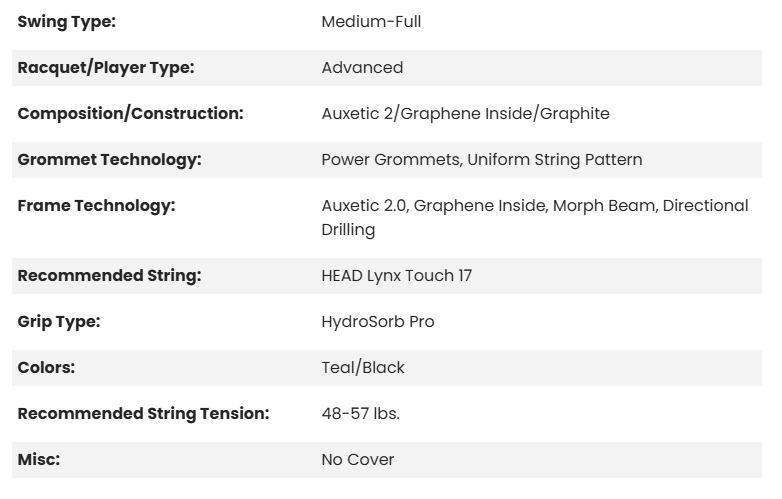 HEAD BOOM PRO 2024 (98) UNSTRUNG