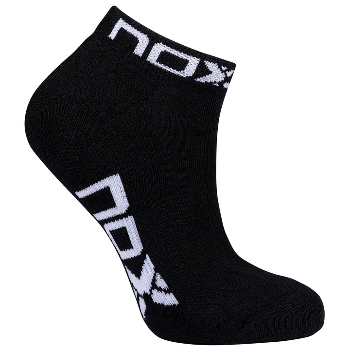 NOX ANKLE LENGTH BLACK WITH WHITE LOGO WOMEN'S TECHNICAL SOCKS
