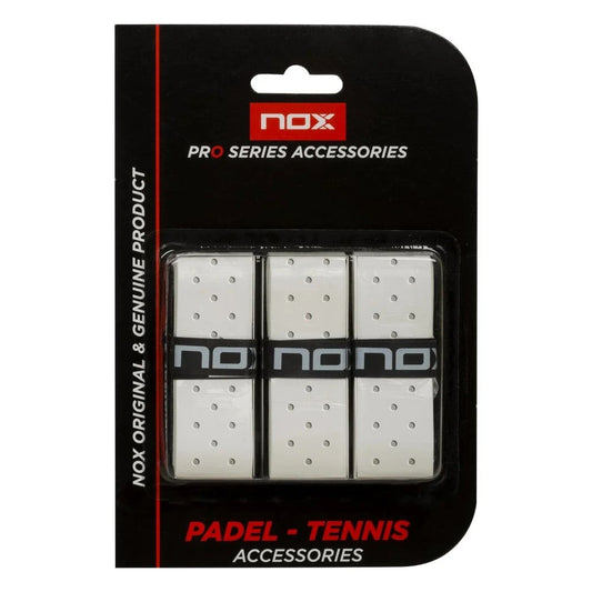 OVERGRIPS PRO PERFORATED NOX WITH 3 WHITE