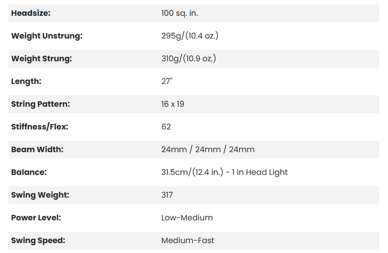 HEAD BOOM MP 2024 ALTERNATE (100) UNSTRUNG