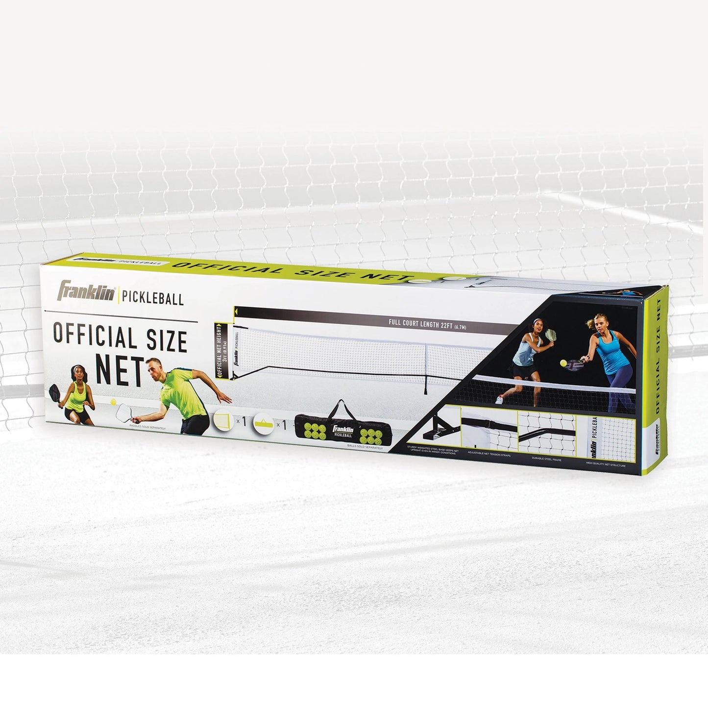 FULL COURT OFFICIAL TOURNAMENT NETS FRANKLIN NO WHEELS