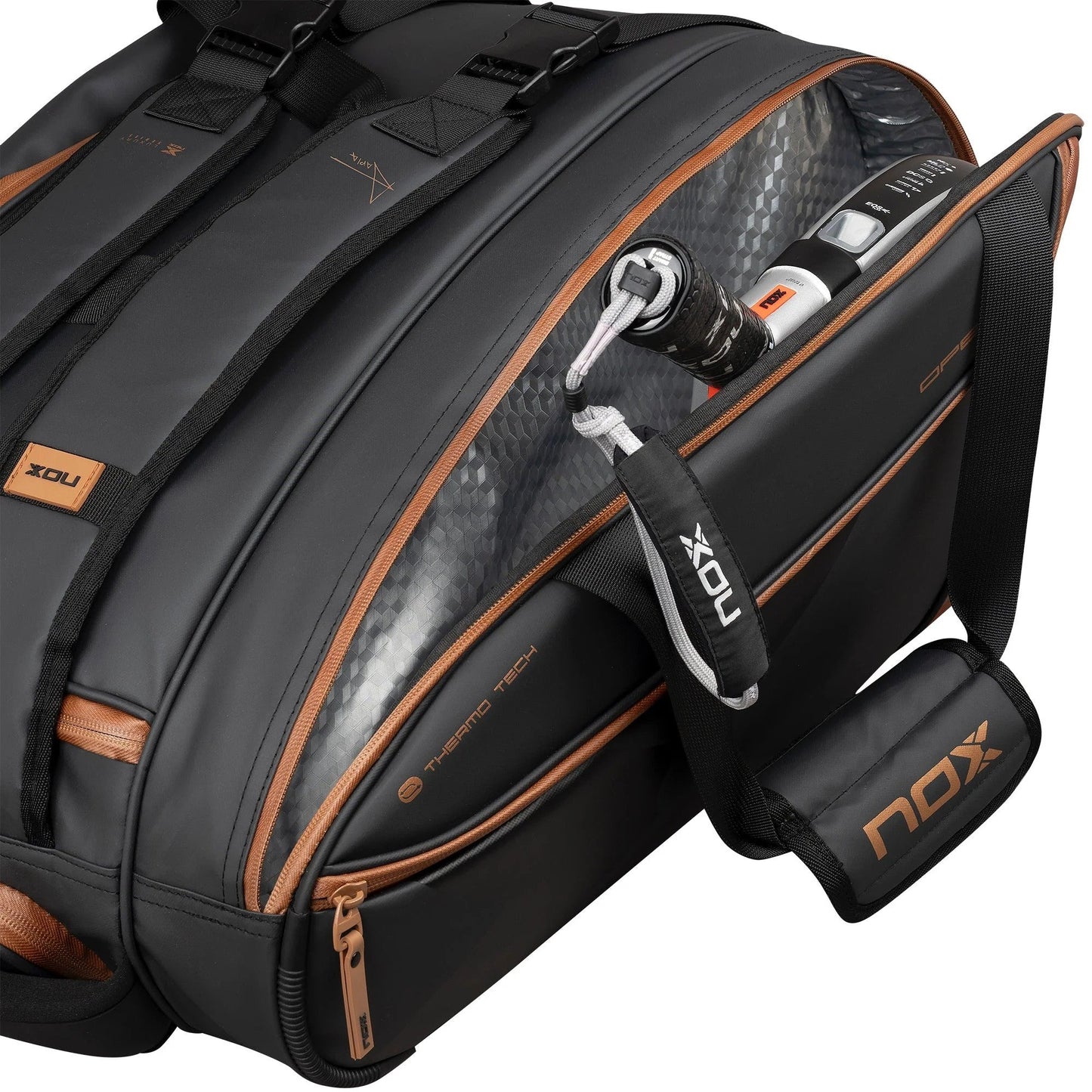 BAG NOX  LUXURY OPEN SERIES BLACK/BROWN