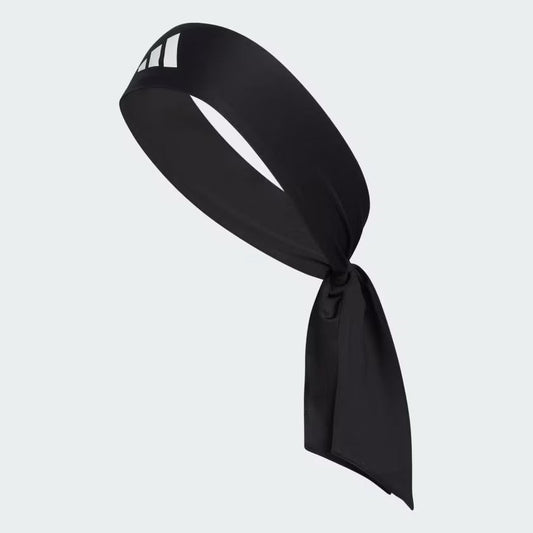 ADIDAS ALPHASKIN TIE HEADBAND BLACK