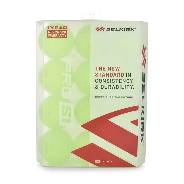 SELKIRK PRO S1 BALLS - 12 PACK