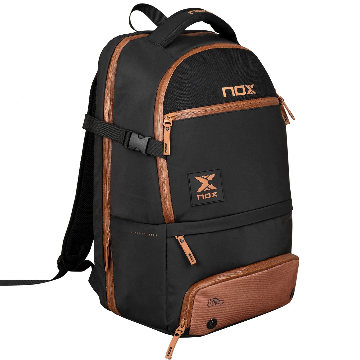 NOX BACKPACK OPEN SERIES BLACK/BROWN
