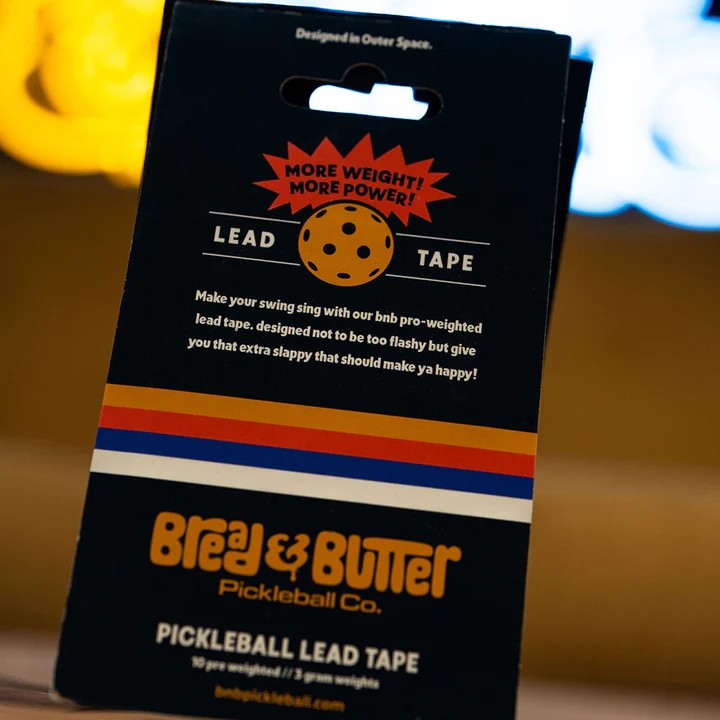 BREAD & BUTTER PICKLEBALL CO LEAD TAPE