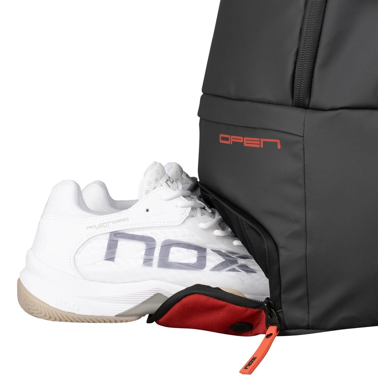 NOX BACKPACK OPEN SERIES BLACK/RED