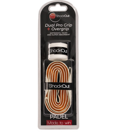 DUAL GRIP SHOCKOUT BLANCO/NARANJA