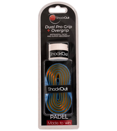 DUAL GRIP SHOCKOUT AZUL/NARANJA