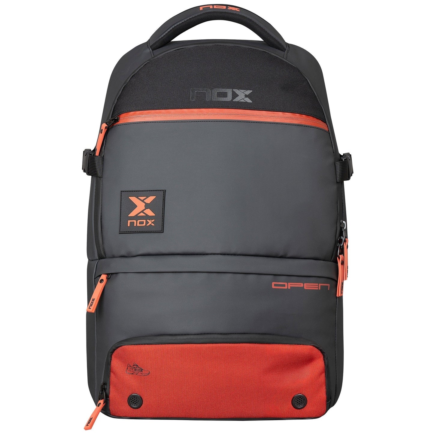 NOX BACKPACK OPEN SERIES BLACK/RED